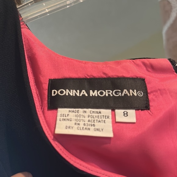 Beautiful Black Vintage Donna Morgan Dress - Picture 6 of 8